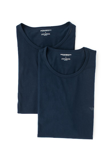 Emporio Armani Underwear Set de tricouri de casa din bumbac - 2 piese Barbati