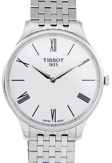 Tissot Овален часовник с метална верижка Мъже