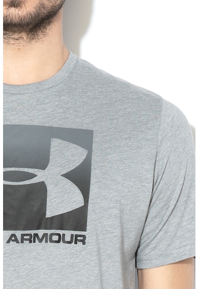 Under Armour Тениска за фитнес Boxed с лого Мъже