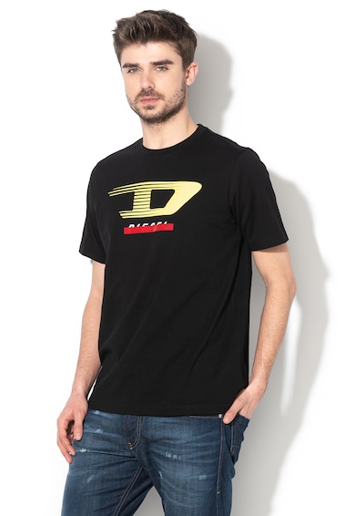 Diesel T-Just logómintás kerek nyakú póló férfi