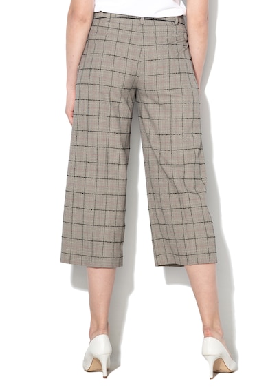 Sisley Карирана пола-панталон с абстрактен десен Жени