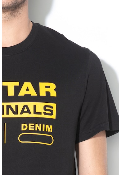 G-Star RAW Tricou din bumbac organic cu imprimeu grafic Barbati