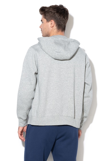Nike Sportswear Club cipzáros kapucnis pulóver hímzett logóval férfi