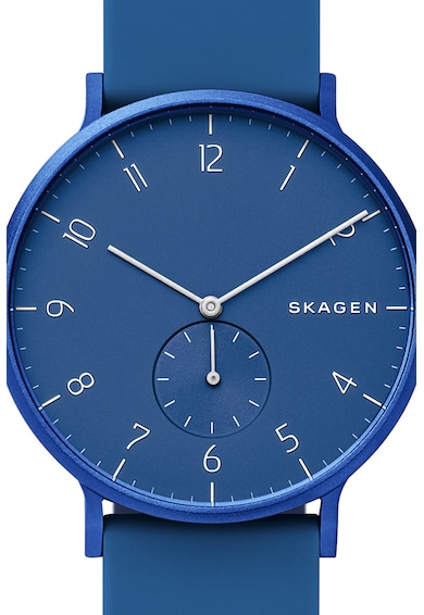 Skagen Унисекс часовник Aaren Kulor със силиконова каишка Жени