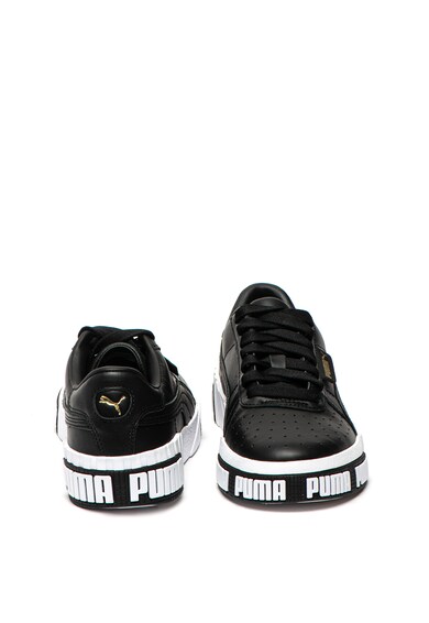 Puma Pantofi sport de piele, cu logo in relief Cali Bold Femei