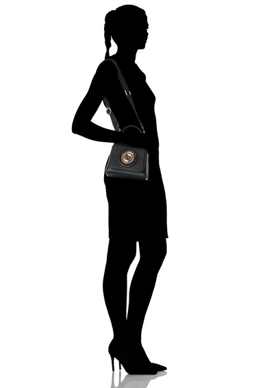 Versace Jeans Couture Geanta crossbody de piele ecologica, cu decoratiuni metalice Femei