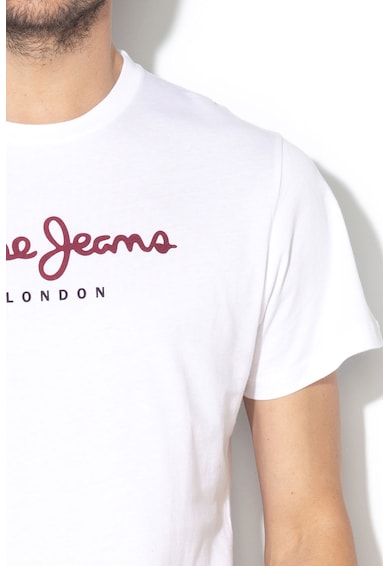 Pepe Jeans London Eggo kerek nyakú logómintás póló férfi