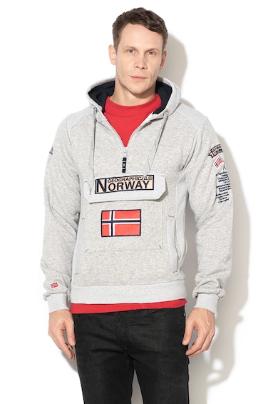 Geographical Norway Hanorac cu logo brodat Gymclass Barbati
