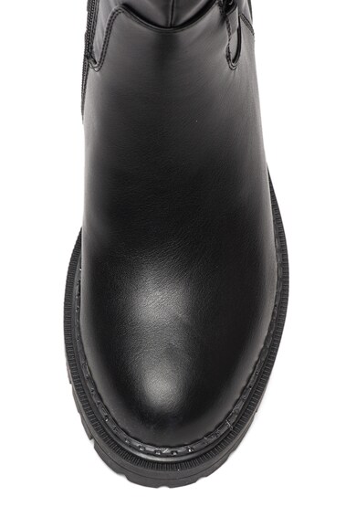 U.S. Polo Assn. Cizme de piele ecologica, lungi pana la genunchi, cu detaliu catarama Sophie Femei