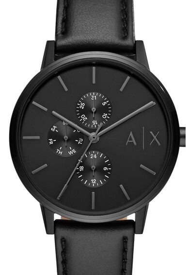 Ceas rotund cu o curea din piele ARMANI EXCHANGE (AX2719) | Fashion Days