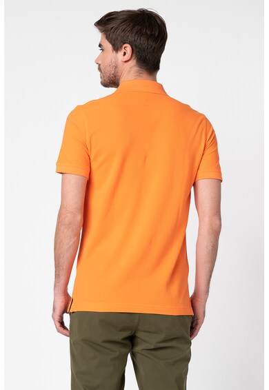 United Colors of Benetton Тениска с яка и бродирано лого Мъже