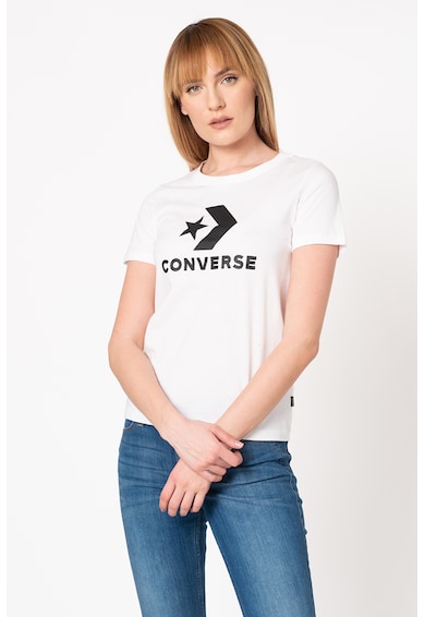 Converse Тениска Boosted Star Chevron с овално деколте Жени