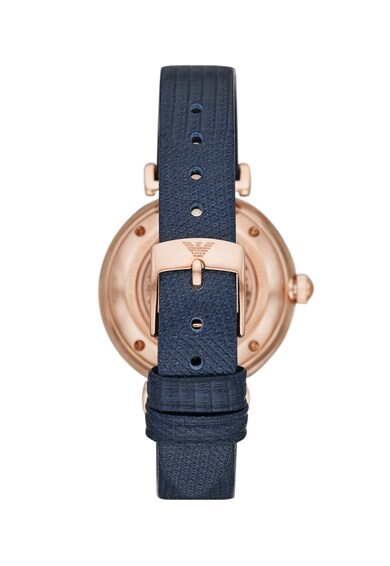 Emporio Armani Автоматичен часовник с кожена каишка Жени
