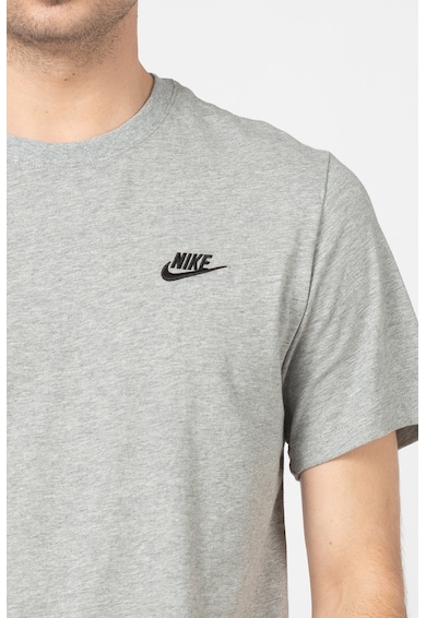 Nike Тениска Sportswear Club с овално деколте и бродирано лого Мъже