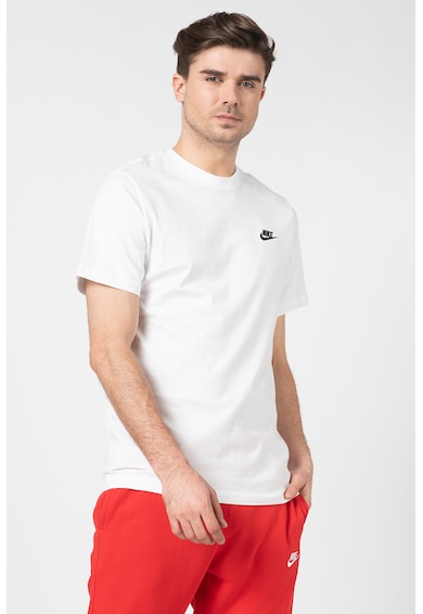Nike Тениска Sportswear Club с овално деколте и лого Мъже