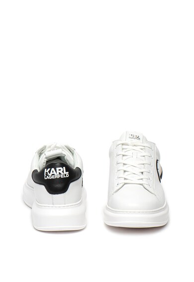 Karl Lagerfeld Кожени спортни обувки Kapri с релефно лого Мъже