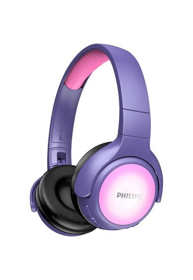 Philips Casti Audio audio pentru copii Over-Ear  TAKH402PK/00, Bluetooth, Autonomie 20h, Roz Femei