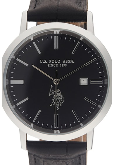 U.S. Polo Assn. Кварцов часовник от инокс Мъже