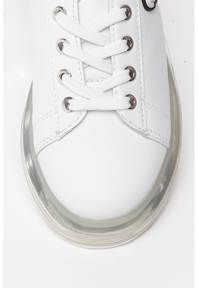 Karl Lagerfeld Pantofi sport din piele cu aplicatie logo Kapri Kushion Femei