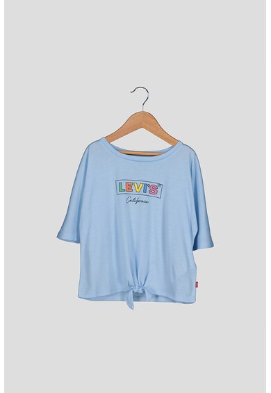 Levi's Kids Тениска с лого и връзка на талията Момичета