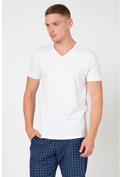 Emporio Armani Underwear Домашна тениска с шпиц - 2 броя Мъже