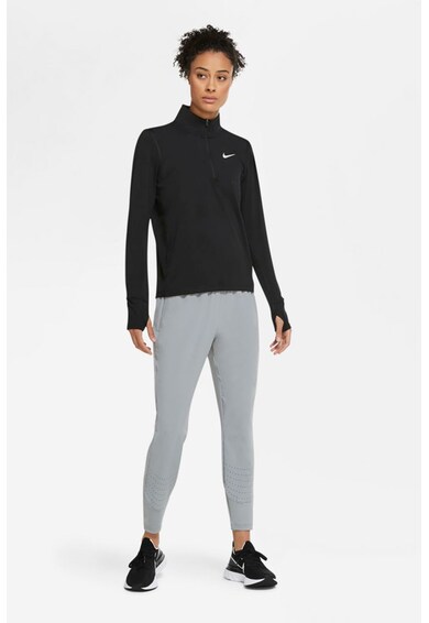Nike Блуза за бягане с Dri Fit и къс цип Жени