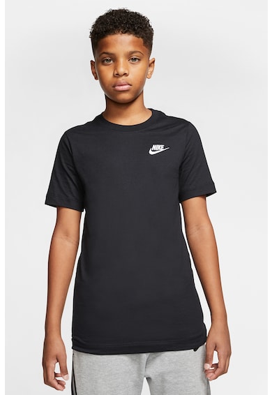 Nike Тениска Sportswear с овално деколте и лого Момчета