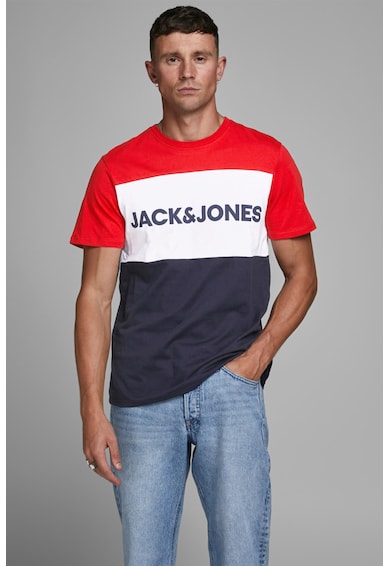 Jack & Jones Тениска по тялото с лого Мъже