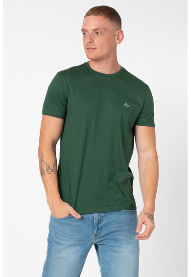 Lacoste Тениска от памук Pima с овално деколте Мъже