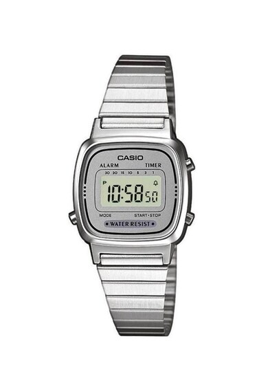 Casio Кварцов часовник с иноксова верижка Жени