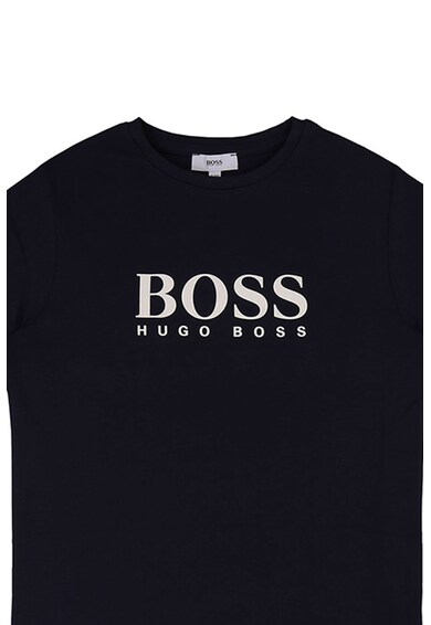 BOSS Kidswear Тениска с овално деколте и лого 1 Момчета