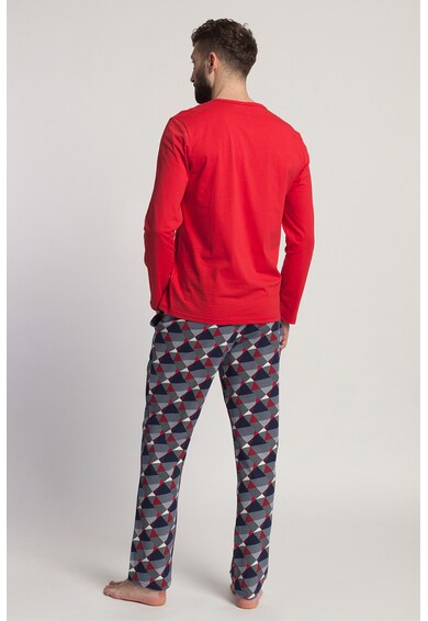 threat India Squeak Pijama din jerseu cu model geometric Gilbert Sofiaman (310124X-ROSU-SS21) | Fashion Days threat India Squeak Pijama din jerseu cu model geometric Gilbert Sofiaman (310124X-ROSU-SS21) | Fashion Days