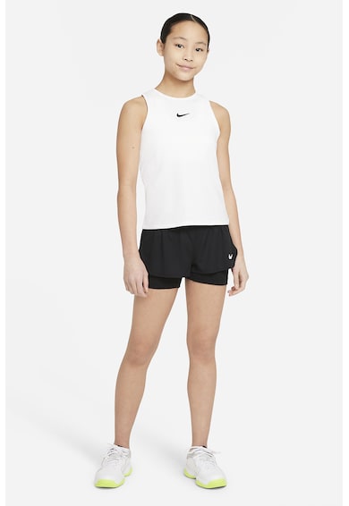 Nike Топ за тенис Dri-FIT Victory с изрязан гръб Момичета