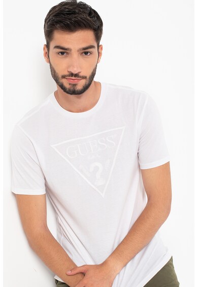 GUESS JEANS Тениска с бродирано лого' Мъже