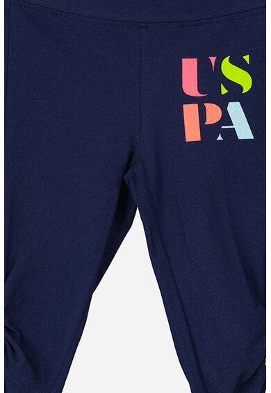 U.S. Polo Assn. Панталон с набирания и лого Момичета