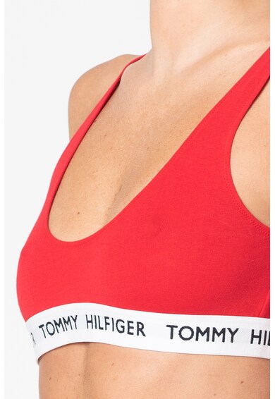 Tommy Hilfiger Бюстие от жарсе без подплънки с лого Жени