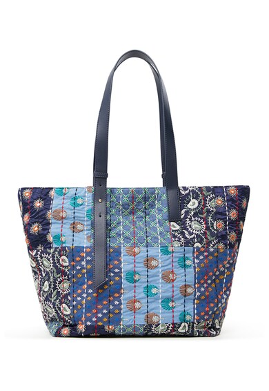 DESIGUAL Шопинг чанта с памук и дизайн с пришити детайли Жени