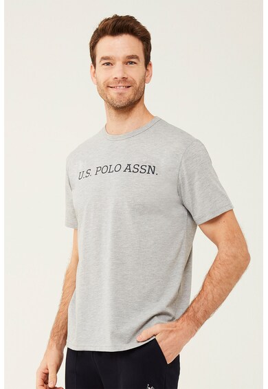 U.S. Polo Assn. Горна част на пижама тип тениска с лого Мъже