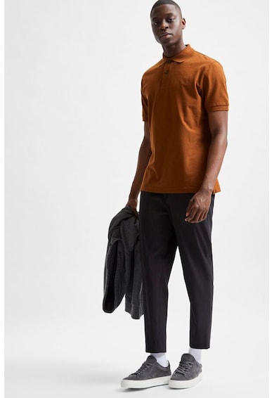 Selected Homme Панталон с органичен памук по тялото Мъже