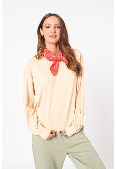 Vero Moda Bluza sport de bumbac organic cu maneci cazute Caia Femei