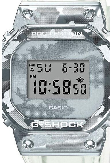 Casio Електронен часовник G-Shock с камуфлажна каишка Мъже