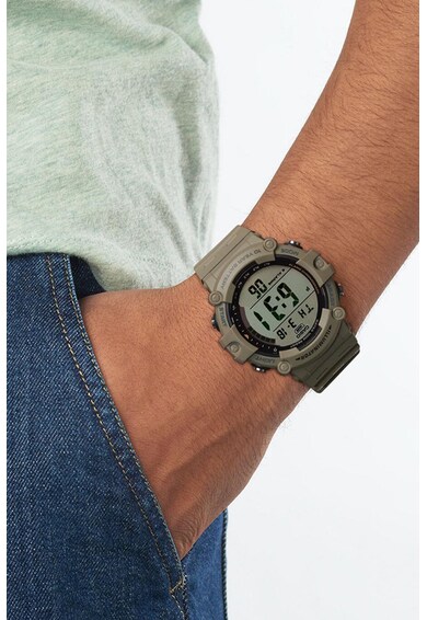 Casio Електронен часовник с пластмасова каишка Мъже