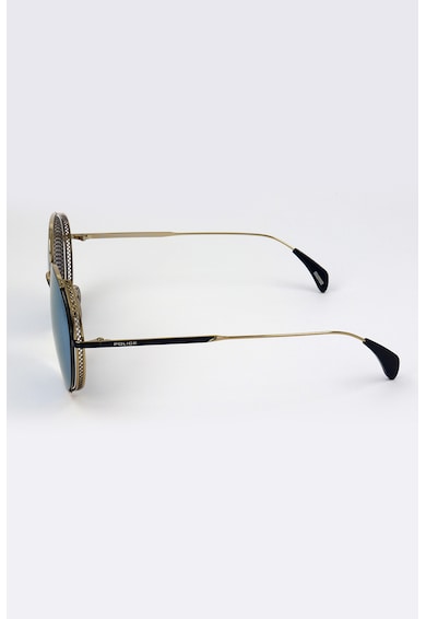 Police Унисекс овални слънчеви очила с плътни стъкла Жени