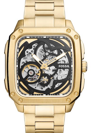 Fossil Автоматичен часовник от инокс Мъже