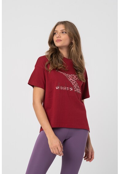 Diadora Tricou de bumbac organic cu imprimeu logo Lush Femei
