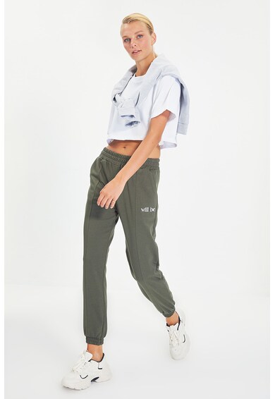 Trendyol Панталон с ниско дъно и скосени джобове Жени