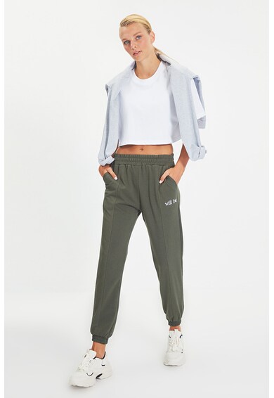 Trendyol Панталон с ниско дъно и скосени джобове Жени