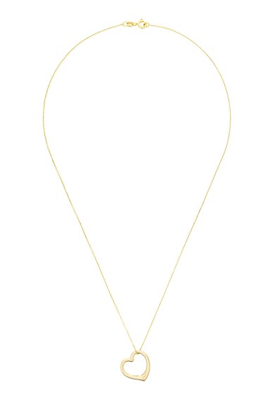 L'Instant D'or Colier de aur de 9K cu pandantiv inima Femei