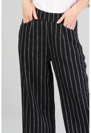 COLIN'S Pantaloni din amestec de in cu croiala ampla si model in dungi Femei