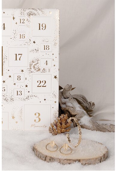 Advent Calendar Set de bijuterii cu tematica de Craciun - 24 piese Femei